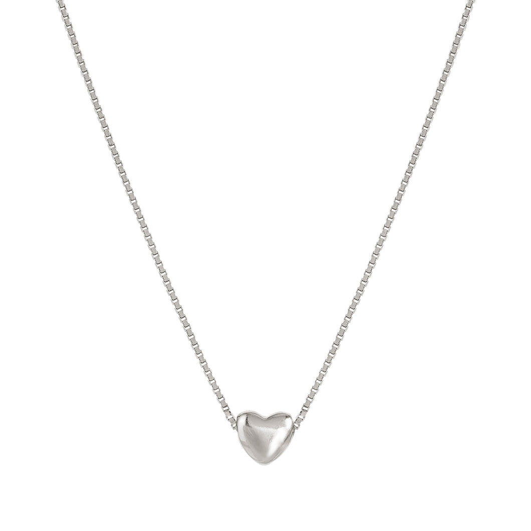 ARMONICA NECKLACE 241304/004 SILVER HEART PENDANT