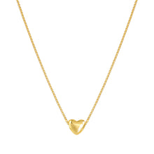 Load image into Gallery viewer, ARMONICA NECKLACE 241304/006 GOLD HEART PENDANT
