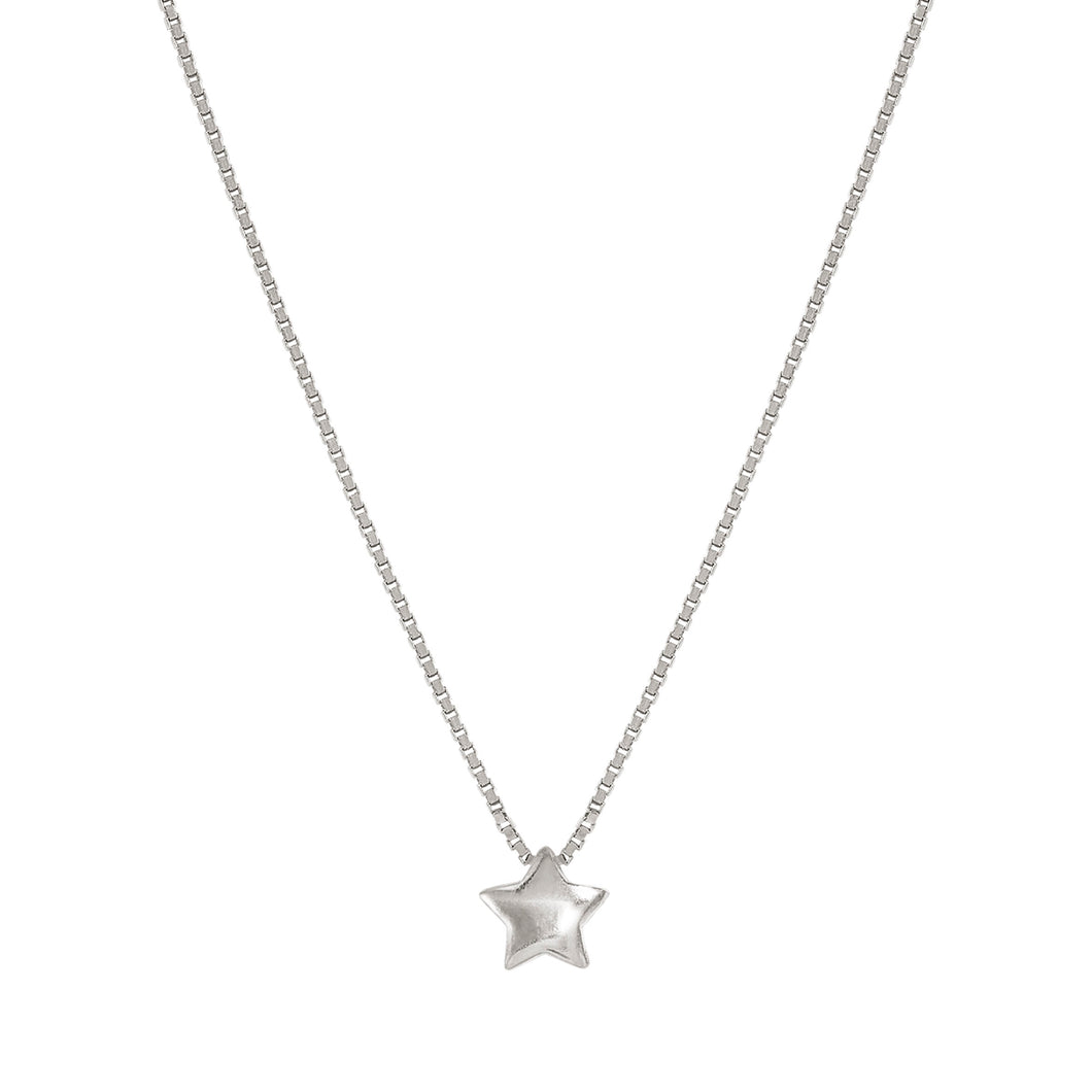 ARMONICA NECKLACE 241304/007 SILVER STAR PENDANT