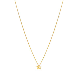 ARMONICA NECKLACE 241304/009 GOLD STAR PENDANT