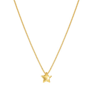 ARMONICA NECKLACE 241304/009 GOLD STAR PENDANT