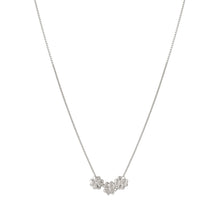 Load image into Gallery viewer, ARMONICA NECKLACE 241305/001 SILVER FOUR LEAF CLOVERS
