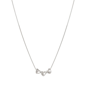 ARMONICA NECKLACE 241305/004 SILVER HEARTS