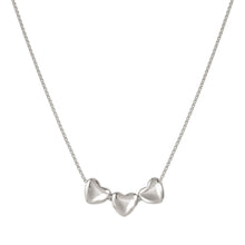 Load image into Gallery viewer, ARMONICA NECKLACE 241305/004 SILVER HEARTS
