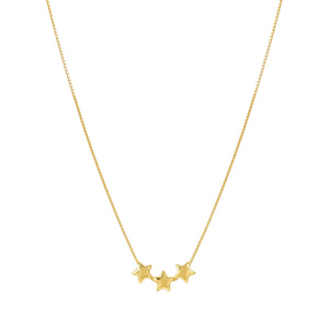 ARMONICA NECKLACE 241305/009 GOLD STARS