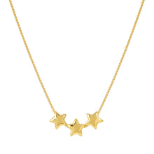 Load image into Gallery viewer, ARMONICA NECKLACE 241305/009 GOLD STARS
