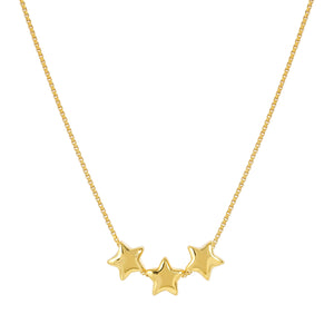 ARMONICA NECKLACE 241305/009 GOLD STARS