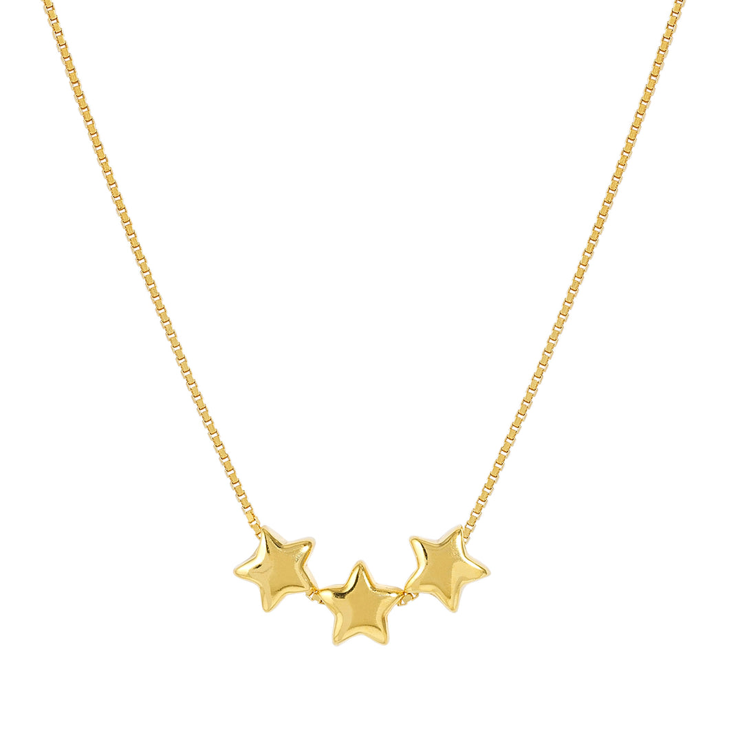 ARMONICA NECKLACE 241305/009 GOLD STARS