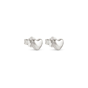 ARMONICA EARRINGS 241307/004 SMALL SILVER HEART STUDS