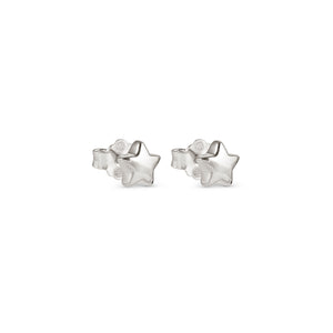 ARMONICA EARRINGS 241307/007 SMALL SILVER STAR STUDS