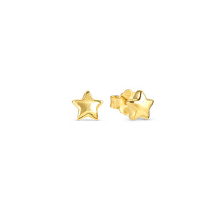 ARMONICA EARRINGS 241307/009 SMALL GOLD STAR STUDS