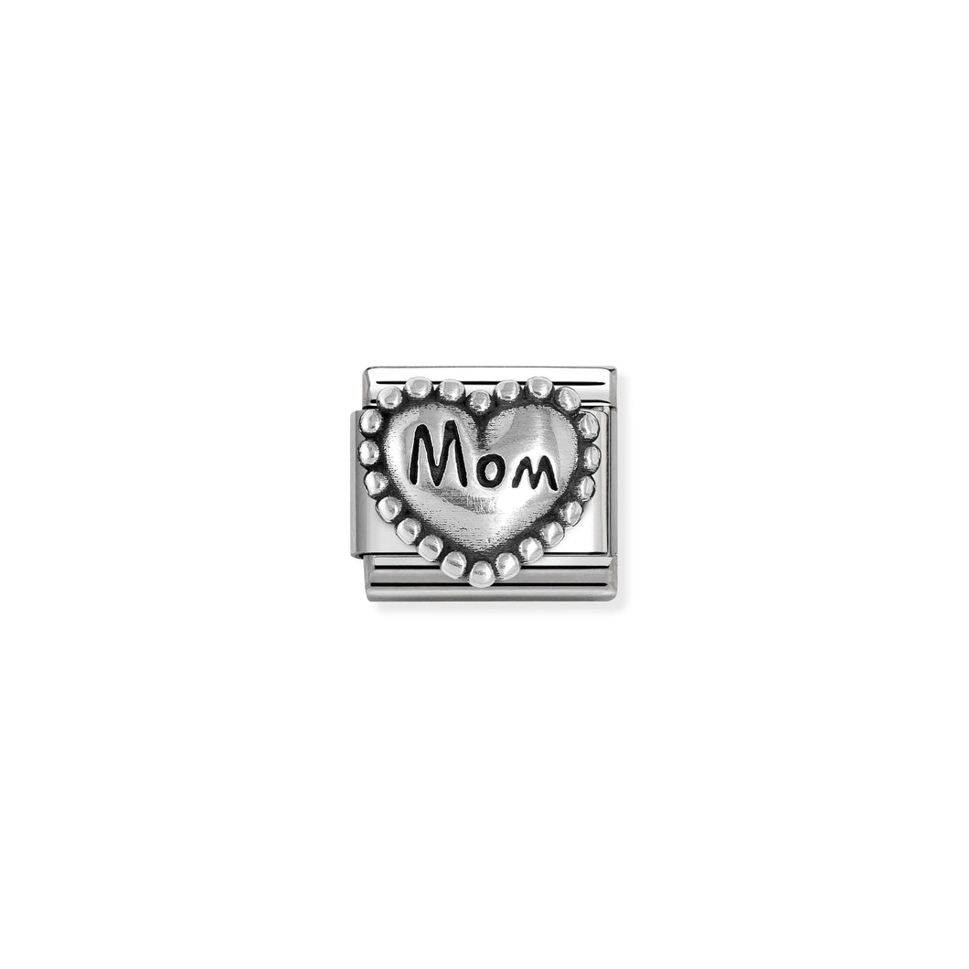 COMPOSABLE CLASSIC LINK 330101/79 MOM HEART IN 925 SILVER