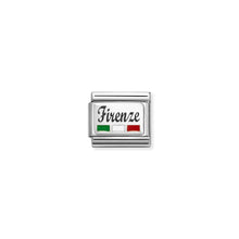 Load image into Gallery viewer, COMPOSABLE CLASSIC LINK 330209/55 FLORENCE IN 925 SILVER &amp; ENAMEL
