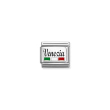 Load image into Gallery viewer, COMPOSABLE CLASSIC LINK 330209/56 VENICE IN 925 SILVER &amp; ENAMEL
