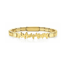 Load image into Gallery viewer, TRENDSETTER BRACELET 021111/003 GOLD PVD BUTTERFLIES
