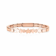 Load image into Gallery viewer, TRENDSETTER BRACELET 021111/006 ROSE GOLD PVD STARS
