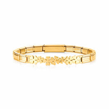 Load image into Gallery viewer, TRENDSETTER BRACELET 021111/007 GOLD PVD CLOVER
