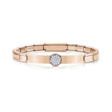 Load image into Gallery viewer, TRENDSETTER BRACELET 021121/022 ROSE GOLD PVD &amp; CZ
