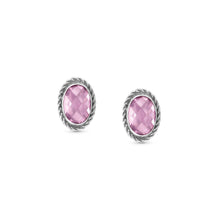 Load image into Gallery viewer, EARRINGS 027801/003 PINK CZ
