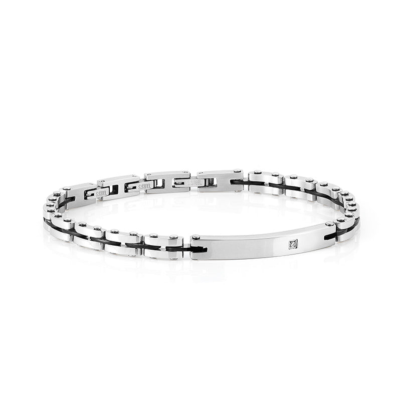 STRONG MEN'S BRACELET 028301/005 STEEL WITH PVD