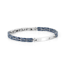 Load image into Gallery viewer, STRONG MEN&#39;S BRACELET 028302/004 STEEL WITH BLUE PVD
