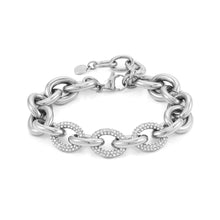Load image into Gallery viewer, AFFINITY BRACELET 028600/001 STAINLESS STEEL CHAIN &amp; CZ
