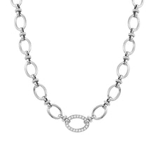 Load image into Gallery viewer, AFFINITY NECKLACE 028606/001 CHAIN &amp; CZ
