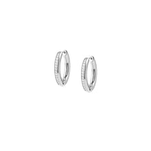 Load image into Gallery viewer, AFFINITY EARRINGS 028607/001 HOOPS &amp; CZ
