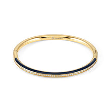 Load image into Gallery viewer, DRUSILLA BLUE BANGLE 028710/004 GOLD WITH CZ
