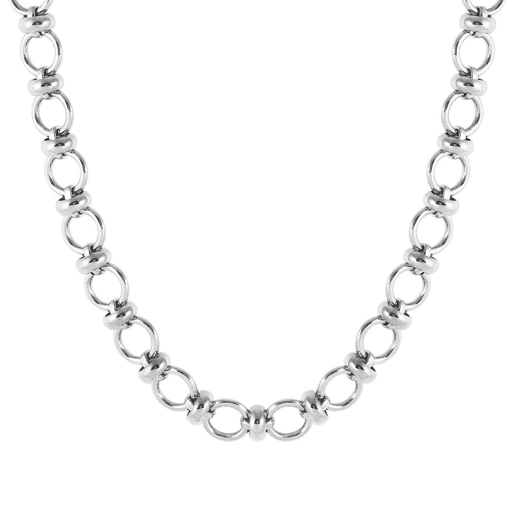 UNCONDITIONALLY LONG NECKLACE 029102/001 STAINLESS STEEL CHAIN