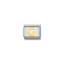Load image into Gallery viewer, COMPOSABLE CLASSIC LINK 030101/07 LETTER G IN 18K GOLD
