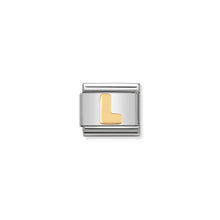 Load image into Gallery viewer, COMPOSABLE CLASSIC LINK 030101/12 LETTER L IN 18K GOLD
