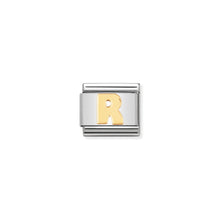 Load image into Gallery viewer, COMPOSABLE CLASSIC LINK 030101/18 LETTER R IN 18K GOLD
