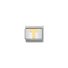 Load image into Gallery viewer, COMPOSABLE CLASSIC LINK 030101/20 LETTER T IN 18K GOLD
