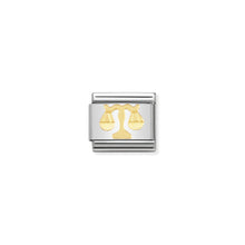 Load image into Gallery viewer, COMPOSABLE CLASSIC LINK 030104/07 LIBRA IN 18K GOLD

