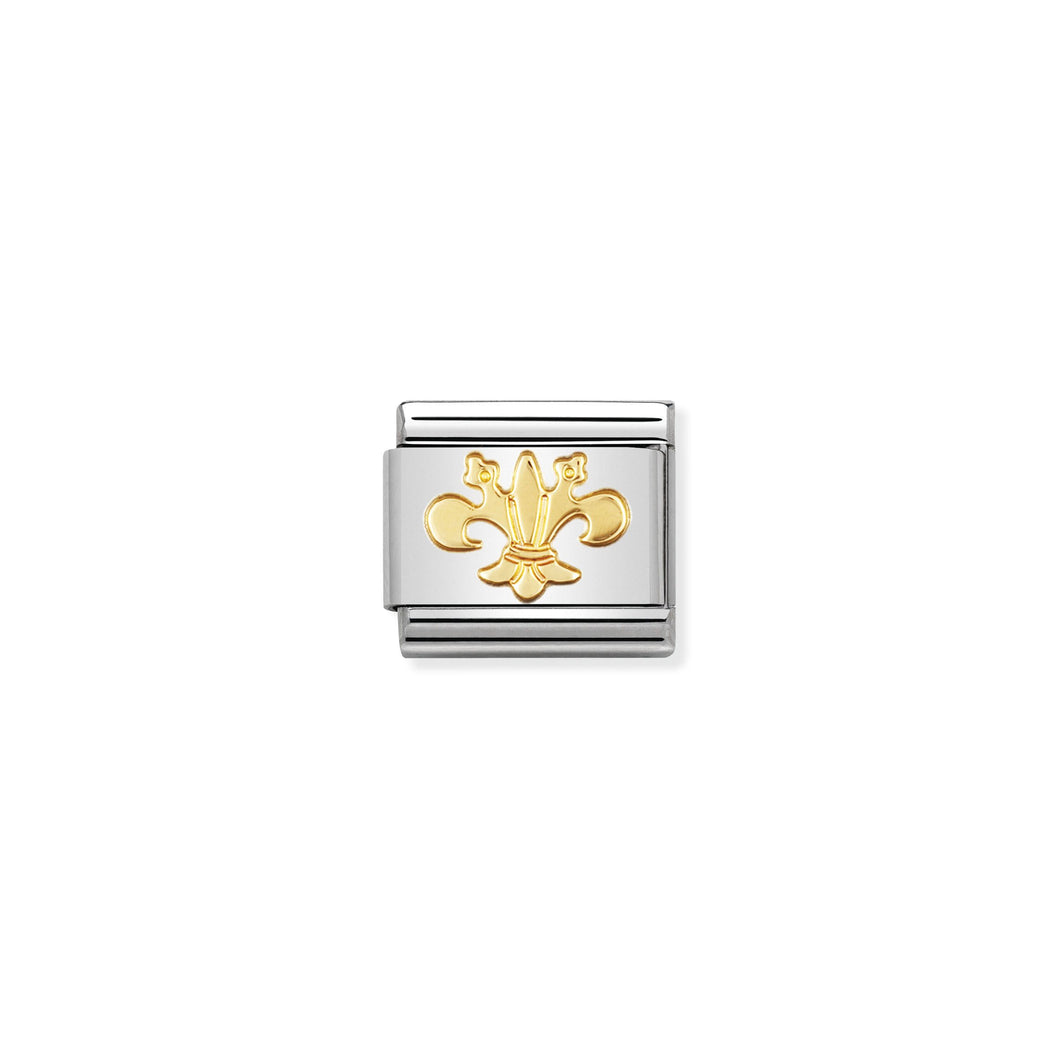 COMPOSABLE CLASSIC LINK 030110/10 FLORENCE LILY IN 18K GOLD