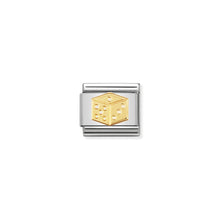 Load image into Gallery viewer, COMPOSABLE CLASSIC LINK 030110/25 DICE IN 18K GOLD
