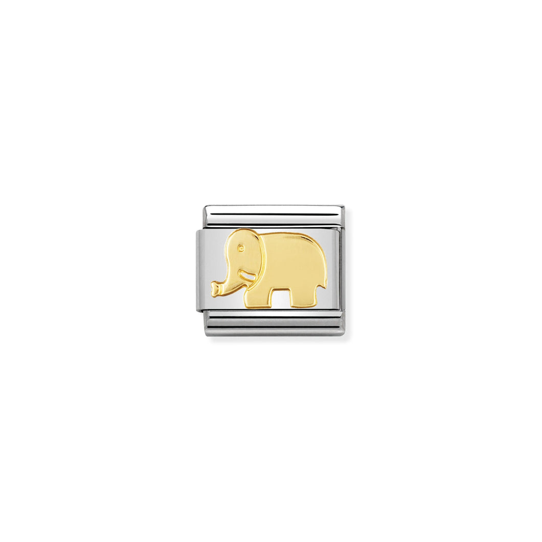 COMPOSABLE CLASSIC LINK 030112/08 ELEPHANT IN 18K GOLD