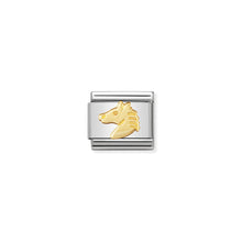 Load image into Gallery viewer, COMPOSABLE CLASSIC LINK 030112/10 HORSE HEAD IN 18K GOLD
