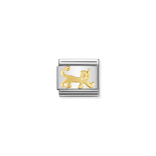 Load image into Gallery viewer, COMPOSABLE CLASSIC LINK 030112/21 CAT IN 18K GOLD
