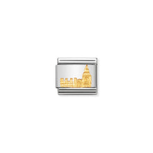 Load image into Gallery viewer, COMPOSABLE CLASSIC LINK 030123/01 BIG BEN IN 18K GOLD
