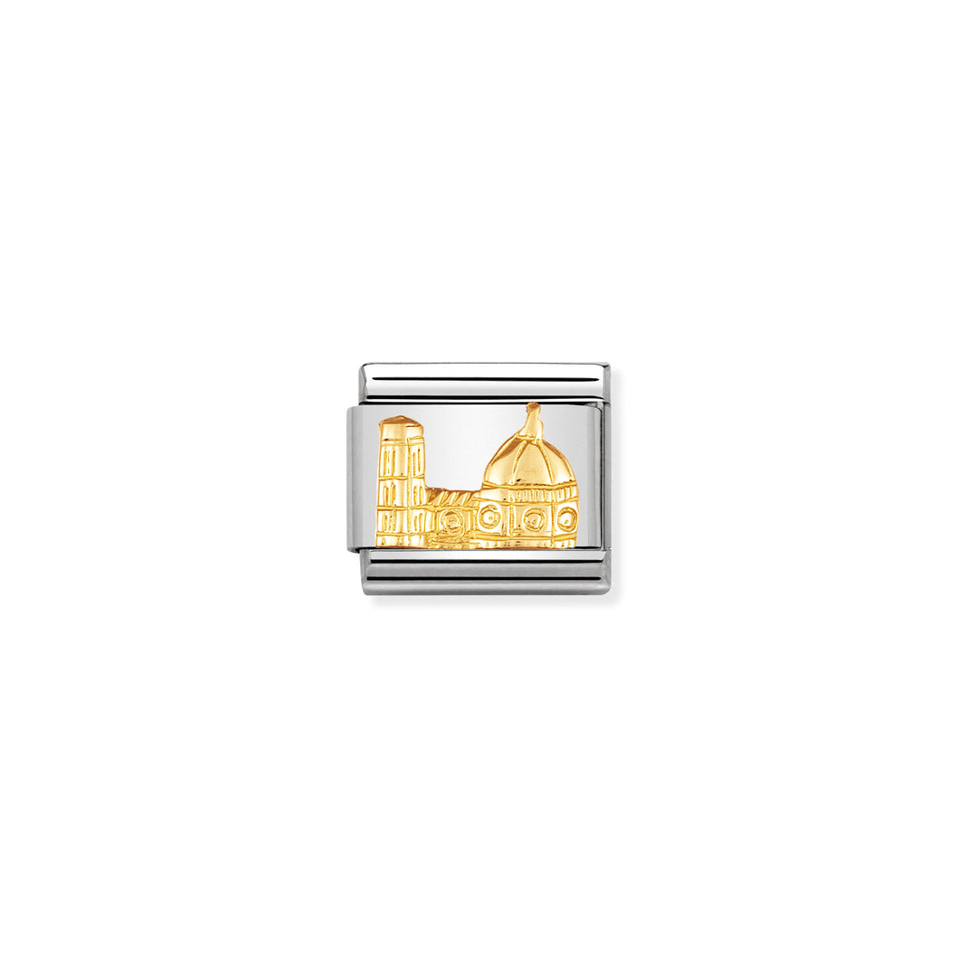 COMPOSABLE CLASSIC LINK 030123/07 FLORENCE DUOMO IN 18K GOLD