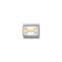 Load image into Gallery viewer, COMPOSABLE CLASSIC LINK 030149/31 SNAFFLE BIT IN 18K GOLD
