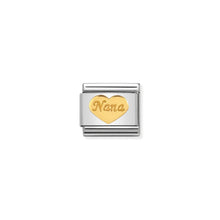 Load image into Gallery viewer, COMPOSABLE CLASSIC LINK 030162/43 NANA HEART IN 18K GOLD
