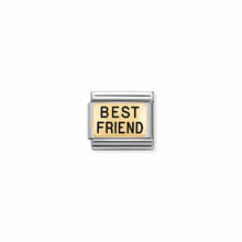 Load image into Gallery viewer, COMPOSABLE CLASSIC LINK 030166/05 BEST FRIEND IN GOLD
