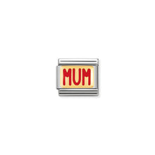 Load image into Gallery viewer, COMPOSABLE CLASSIC LINK 030229/39 MUM IN 18K GOLD AND ENAMEL
