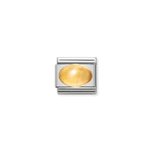 Load image into Gallery viewer, COMPOSABLE CLASSIC LINK 030504/07 NOVEMBER CITRINE OVAL STONE IN 18K GOLD
