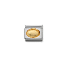 Load image into Gallery viewer, COMPOSABLE CLASSIC LINK 030516/02 ROCK CRYSTAL GOLD OVAL IN 18K GOLD
