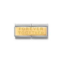 Load image into Gallery viewer, COMPOSABLE CLASSIC DOUBLE LINK 030710/02 FOREVER TOGETHER IN 18K GOLD
