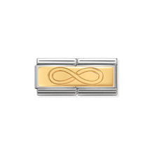 Load image into Gallery viewer, COMPOSABLE CLASSIC DOUBLE LINK 030710/07 INFINITY IN 18K GOLD
